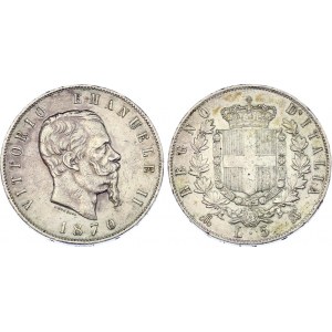 Italy 5 Lire 1870 M BN