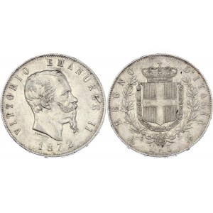 Italy 5 Lire 1872 M BN