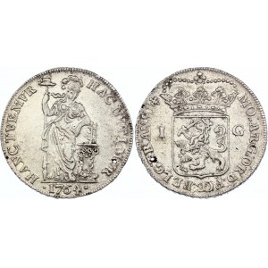 Netherlands Overijssel 1 Gulden 1764