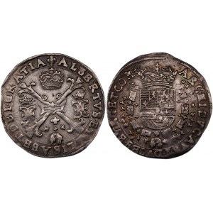 Spanish Netherlands Flanders 1/4 Patagon 1598 - 1621 (ND)