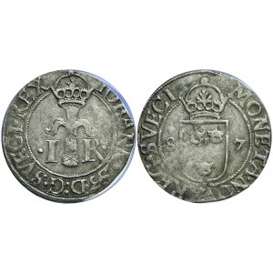 Sweden 1/2 Ore 1587