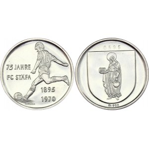 Switzerland FC Stafa Silver Medal 1970