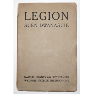 Wyspiański S., LEGION scen dwanaście wyd. 3/4 (wariant 2, wydawca Krzyżanowski)