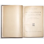 [Mickiewicz A.] [Słowacki J.], Kridl, ANTAGONIZM WIESZCZÓW, 1925