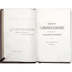 Mickiewicz A., PISMA o literaturze słowiańskie, cz. 1, 1858