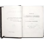 Mickiewicz A., PISMA o literaturze słowiańskie, cz. 2, 1858