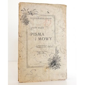 Bojko J., PISMA I MOWY, 1904, przedm. W. Orkan
