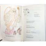Konopiński L [M. Berezowska], ALFABET AMORA [wyd.1] [ilustr. Maja Berezowska] [wyd.1] [stan idealny]