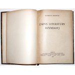 Morawski K., ZARYS LITERATURY RZYMSKIEJ, 1922