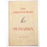 Parandowski J., PETRARKA [wyd.1] [Heidrich] stan idealny