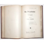 Plater-Zyberk C., NA PRZEŁOMIE, cz.1-2 [komplet], 1908
