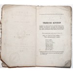 Rej M., ŻYWOT CZŁOWIEKA POCZCIWEGO księgi III, 1829