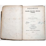 Siemieńsk L., WIECZORNICE powiastki, charaktery, życiorysy, podróże, t.2, Wilno 1854 [wyd.1]