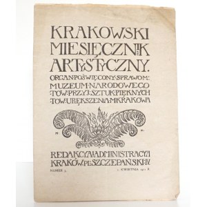 KRAKOWSKI MIESIĘCZNIK ARTYSTYCZNY 3/1911