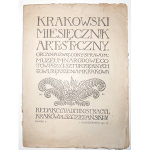 KRAKOWSKI MIESIĘCZNIK ARTYSTYCZNY 9/1911