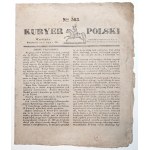 [Powstanie Listopadowe], KURYER POLSKI 1831