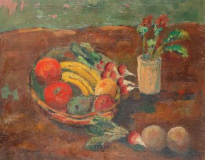 Artur Kolnik (1890-1971), Martwa natura z owocami i warzywami