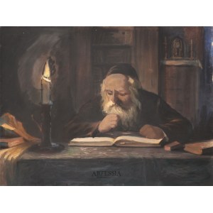 B.Sapirman (XX w.), Żyd nad księgą, 1934