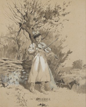 Władysław Szerner (1836-1915), Wiejski skrzypek