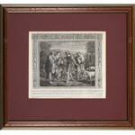ryt. Aloysio Cunego (1757-1823), Włochy, Przymierze Jakuba z Labanem i Rachela, wg obrazu Rafaela Santi (1483-1520)