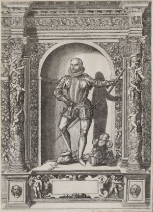 rys. Giovanni Battista Fontana (1541-1587), ryt. Dominicus Custos (ok.1560-1615), Don Johann von Osterreich (1547-1578)