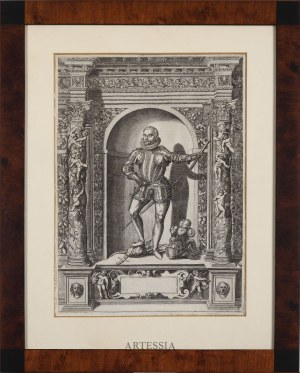 rys. Giovanni Battista Fontana (1541-1587), ryt. Dominicus Custos (ok.1560-1615), Don Johann von Osterreich (1547-1578)