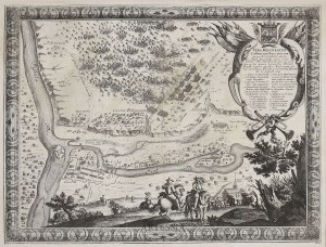 Erik J. Dahlberg (1625-1703), Plan obozu szwedzkiego pod Nowym Dworem Mazowieckim