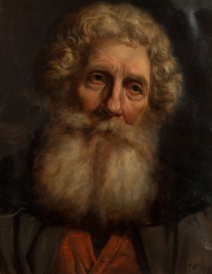Aleksander Kotsis (1836 Ludwinów k.Krakowa - 1877 Podgórze k.Krakowa), Portret mężczyzny, 1863 r.