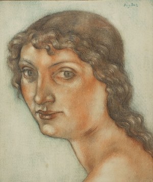 Eugeniusz Zak (1884 Mogilno – 1926 Paryż), Portret dziewczyny, po 1913 r.
