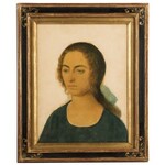 Maurycy Minkowski (1881-1930), Porträt eines Mädchens, 1922.