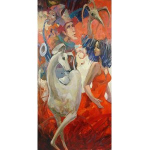 Tomasz Bachanek, IN THE SUN 100 x 50 cm.