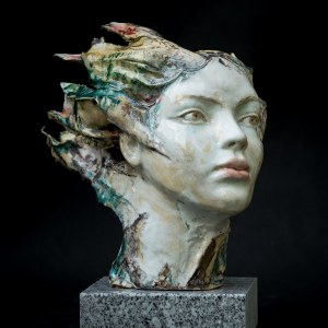 Joanna Bruździńska, WIATR, 30 x 30 cm/20 x 20 cm