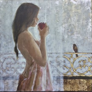 Monika Krzakiewicz, 50 x 50 cm.