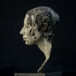 Joanna Bruździńska, CZWARTY KAMIEŃ, 52 x 30 x 25 cm.