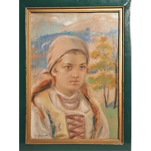 Stanisław Górski, Portret młodej góralki