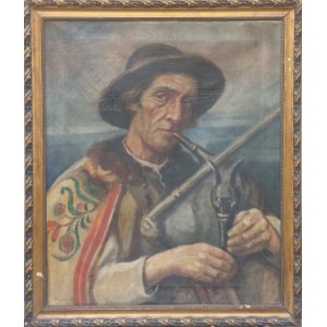 Kazimierz Szmyt, Portret górala z dudami