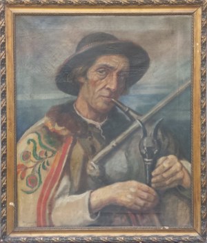 Kazimierz Szmyt, Portret górala z dudami