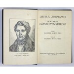 GOSZCZYŃSKI Seweryn - Dzieła zbiorowe. Wyd. Z. Wasilewski. T.1-4. Lwów [1911]. Księg. H. Altenberga. 16d, s....