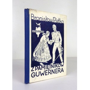 PIĘTKA B. - Z pamiętników guwernera. Okła. ilustr. N. Karmazyńskiej.