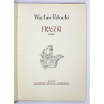 POTOCKI Wacław - Fraszki. Wybór. Warszawa 1957. PIW. 4, s. 78, [2], tabl. 6. oprawa oryginalna płótno,...