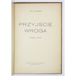 ZAGÓRSKI Jerzy - Przyjście wroga. Poemat - baśń. Warszawa 1934. Nakł. Tyg. Państwo Pracy. 8, s. 53, [2]...