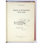 ZAŁĘSKI Grzegorz - Satyra w konspiracji 1939-1945. Wyd. II. Warszawa 1958. MON. 4, s. 350, [1],...