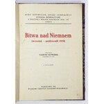 KUTRZEBA Tadeusz - Bitwa nad Niemnem (wrzesień-październik 1920). Z atlasem. Warszawa 1926. Wojsk. Inst. Nauk.-Wyd....