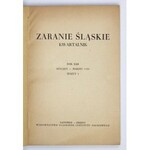 ZESZYT specjalny (Nadbitka Zarania Śląskiego, nr 1, r. 1959). Katowice-Cieszyn 1959. Wydawnictwo Śląskiego Instytutu N...