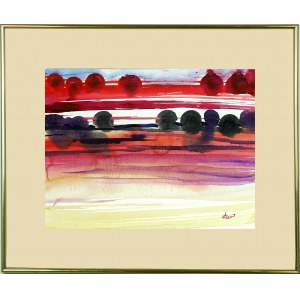 BARTOS SARO, Mirage Watercolor 04 F, 2021, 32 x 42 cm