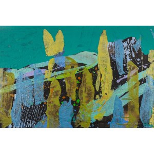 JAN ASTNER, Synesthetic Garden Emerald, 2018, 75 x 50 cm