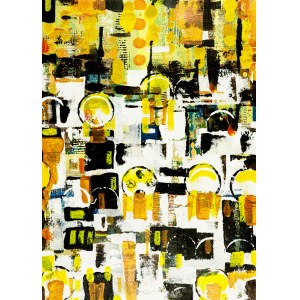 JAN ASTNER, Voluptuous Towns W 029 Darligton, 2018, 70 x 50 cm