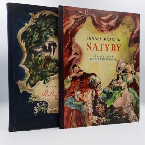 Krasicki Ignacy - Satyry , Bajki - Ilustracje J.M. Szancer