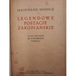 Hoesick Ferdynand - Legendowe Postacie Zakopiańskie - Warszawa 1921