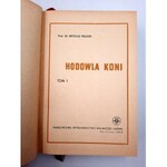Pruski Witold - Hodowla Koni - Komplet T.I-II - Warszawa 1963